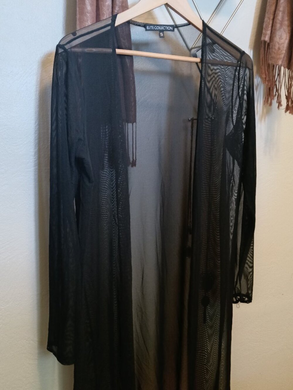 Sheer Kimono Top